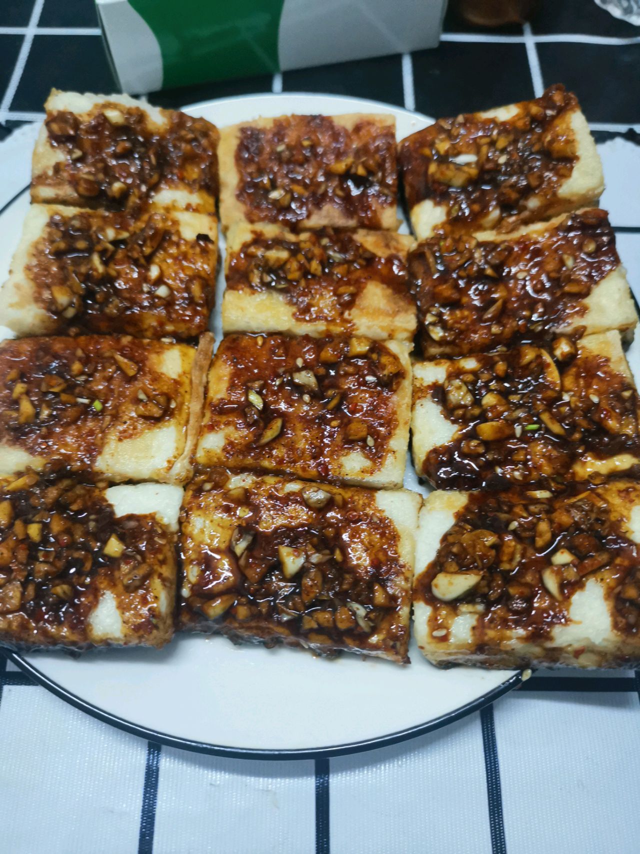 媲美路边摊的铁板豆腐