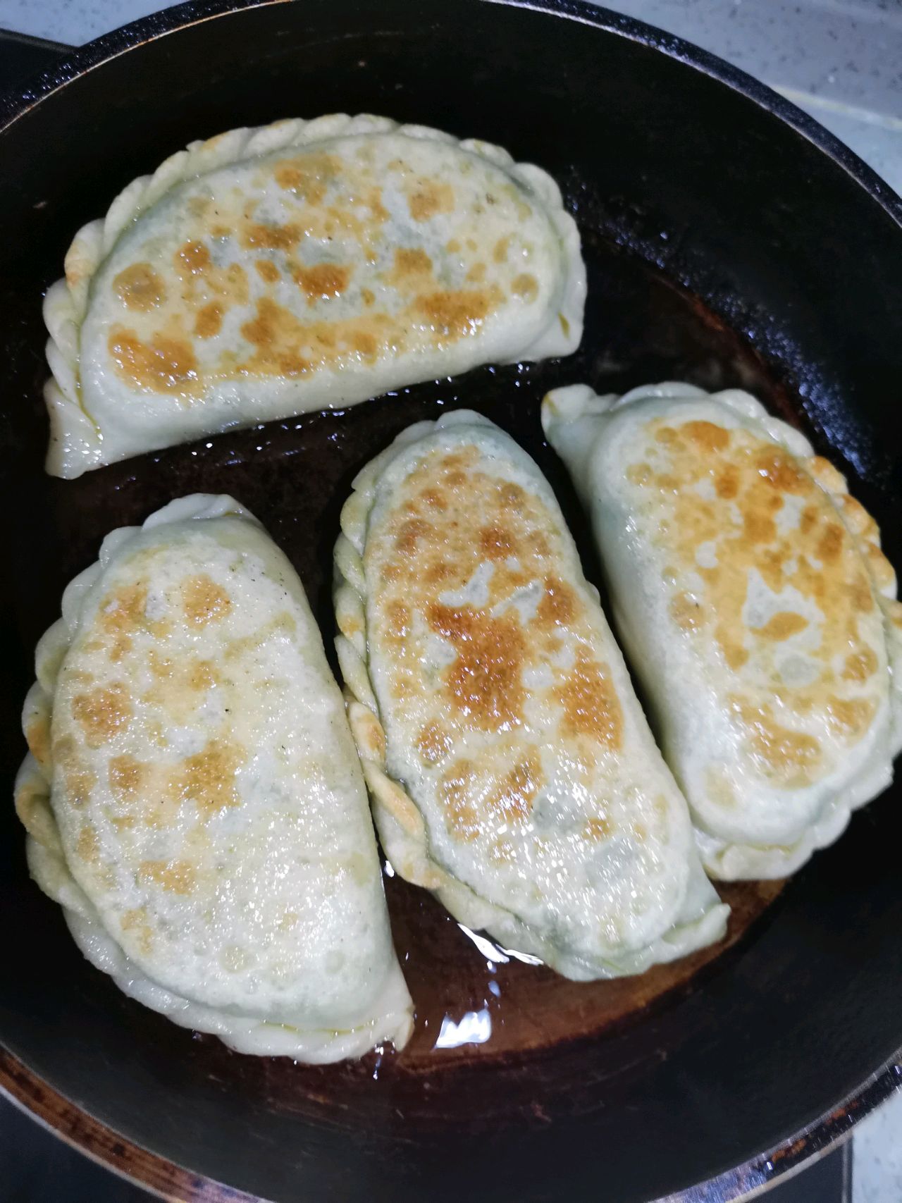 飘香韭菜盒