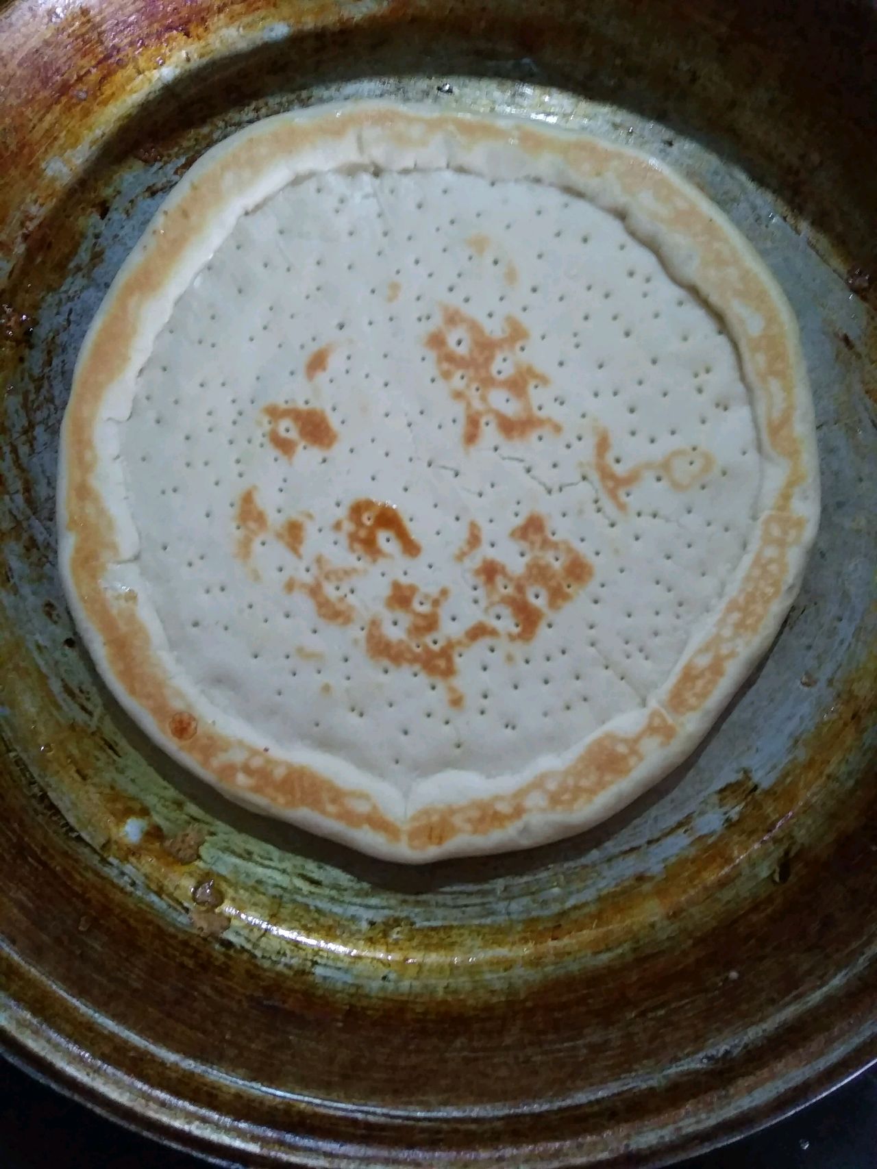 平底锅+炭炉子=披萨