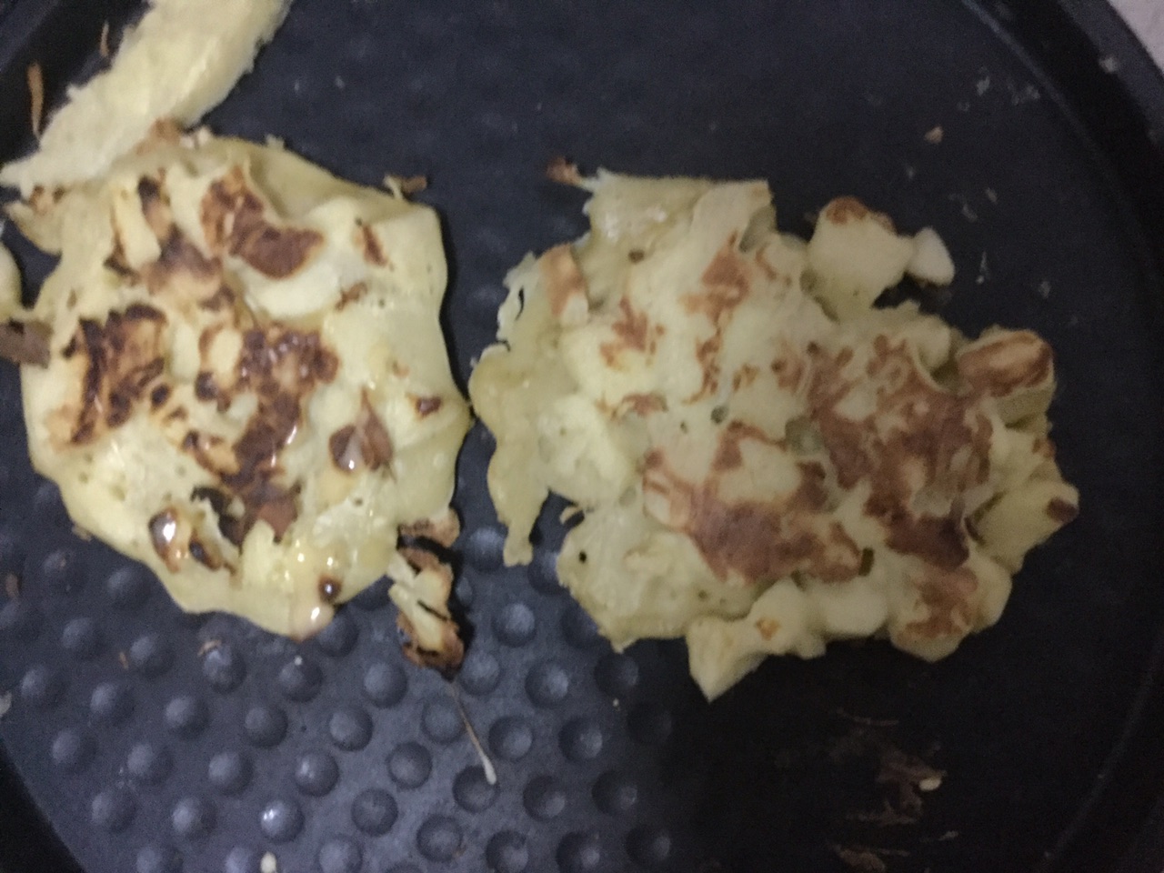 苹果鸡蛋饼