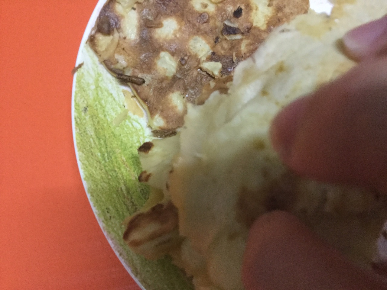 苹果鸡蛋饼