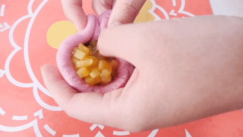 苹果夹心面包