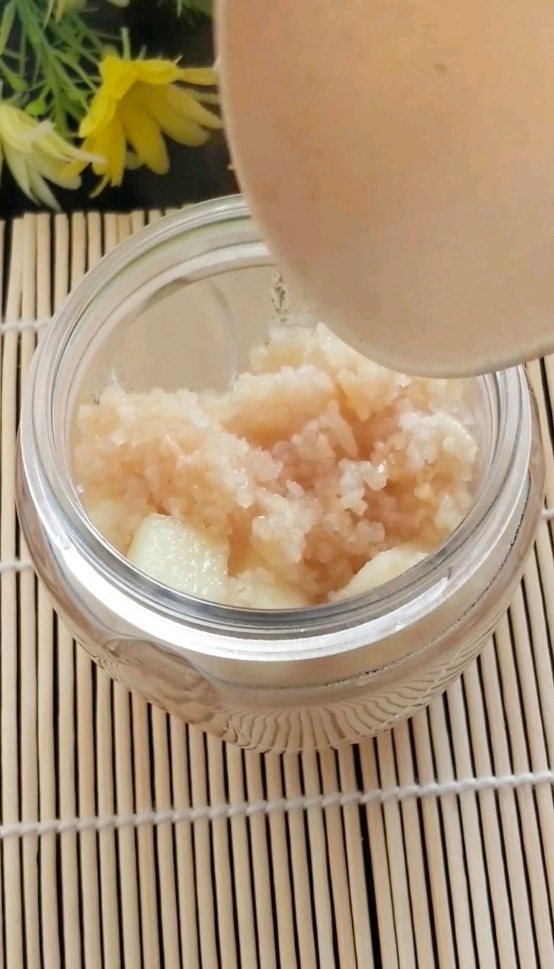 苹果焦米粥 8+宝宝辅食