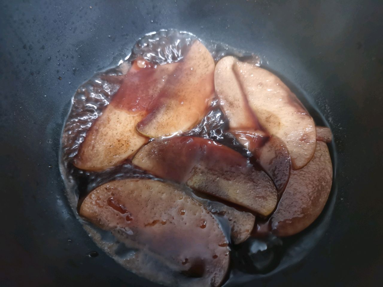 苹果肉桂煮红酒