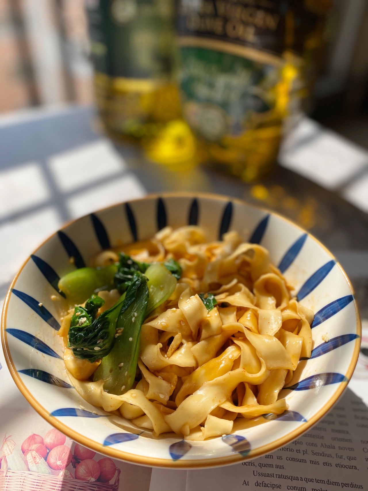 泼油面