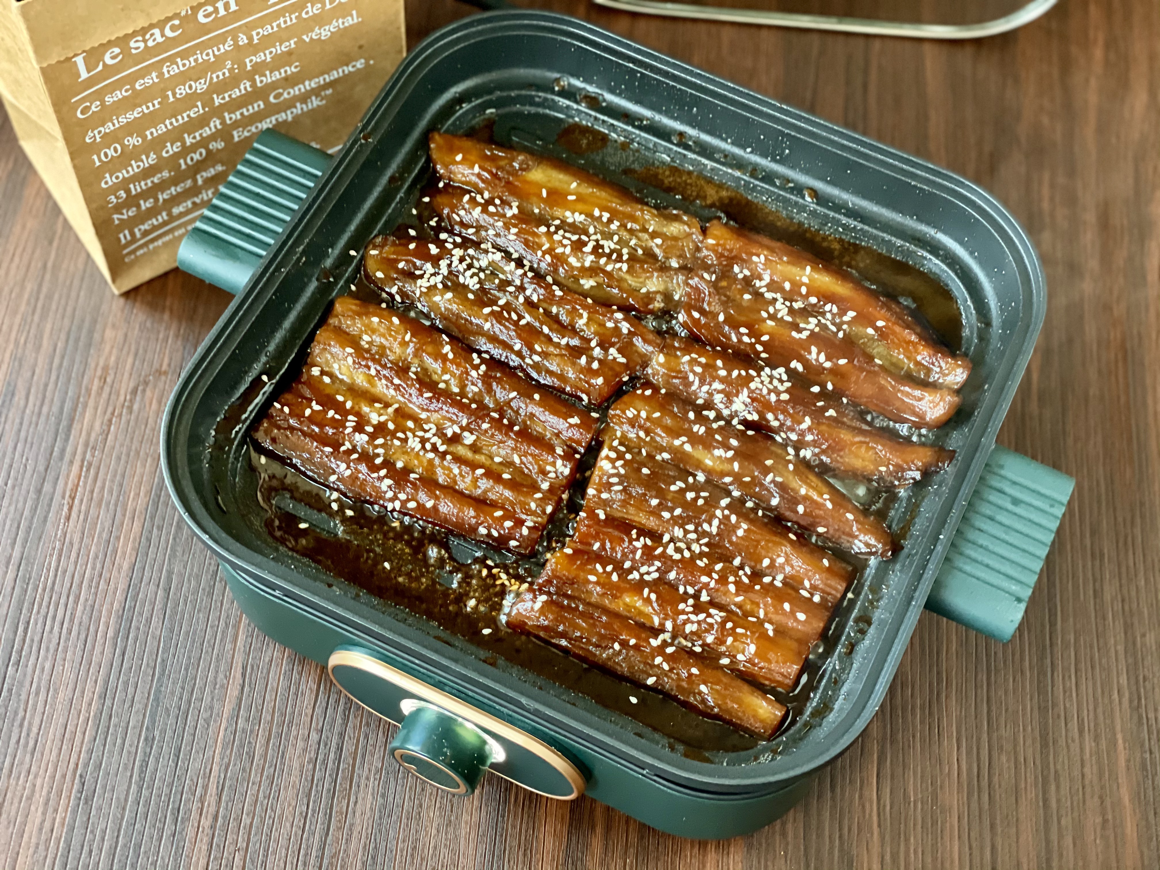 蒲烧茄子饭