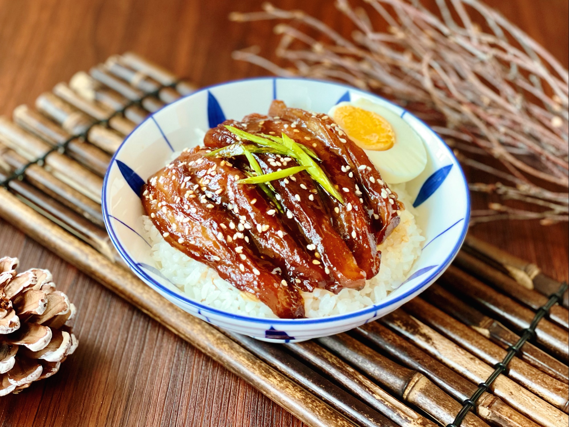 蒲烧茄子饭