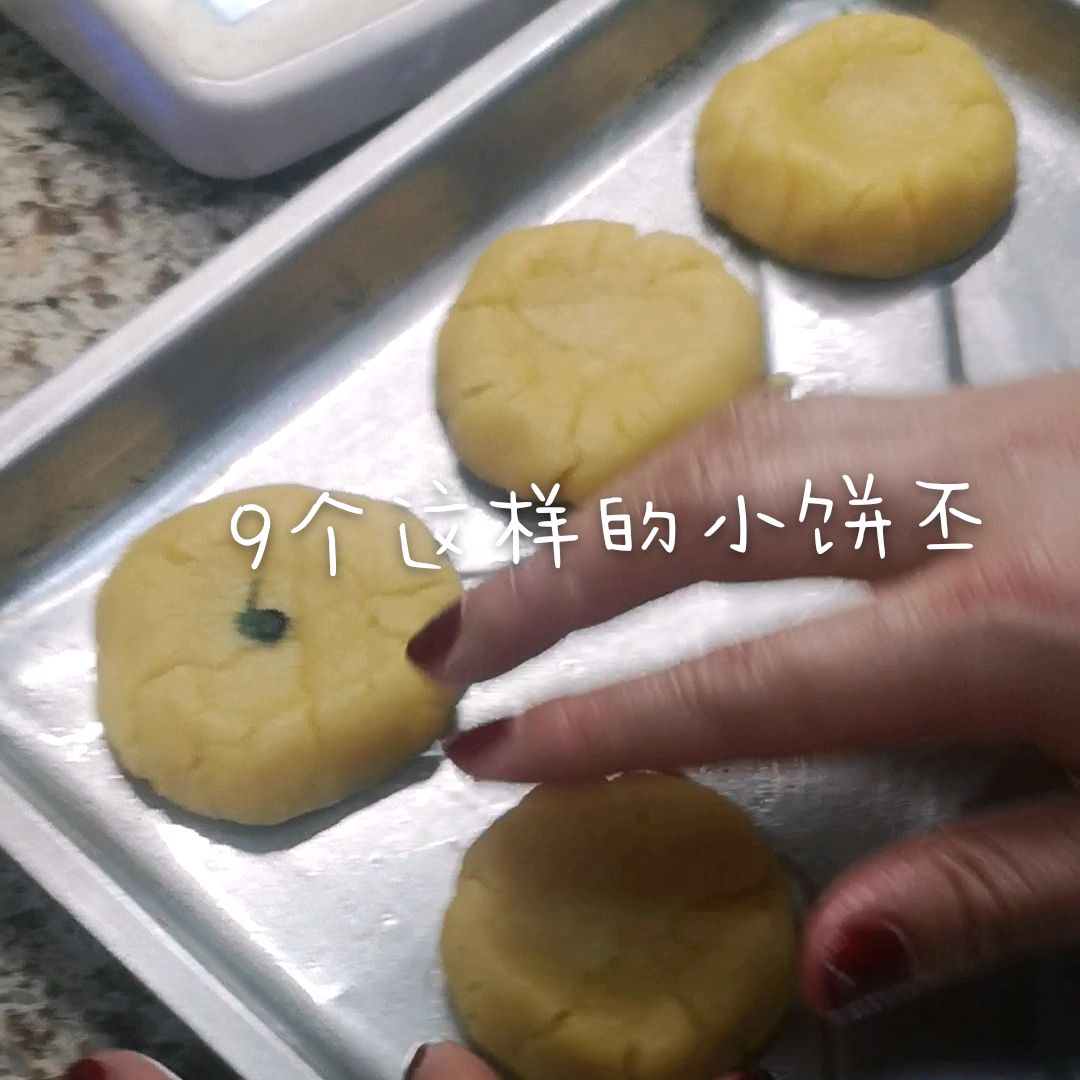 普通面粉零失败老式桃酥