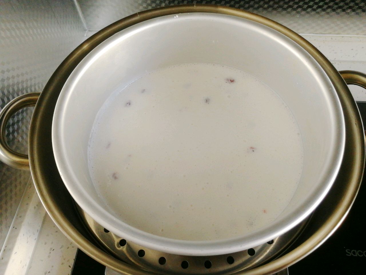 Q弹顺滑的大米发糕