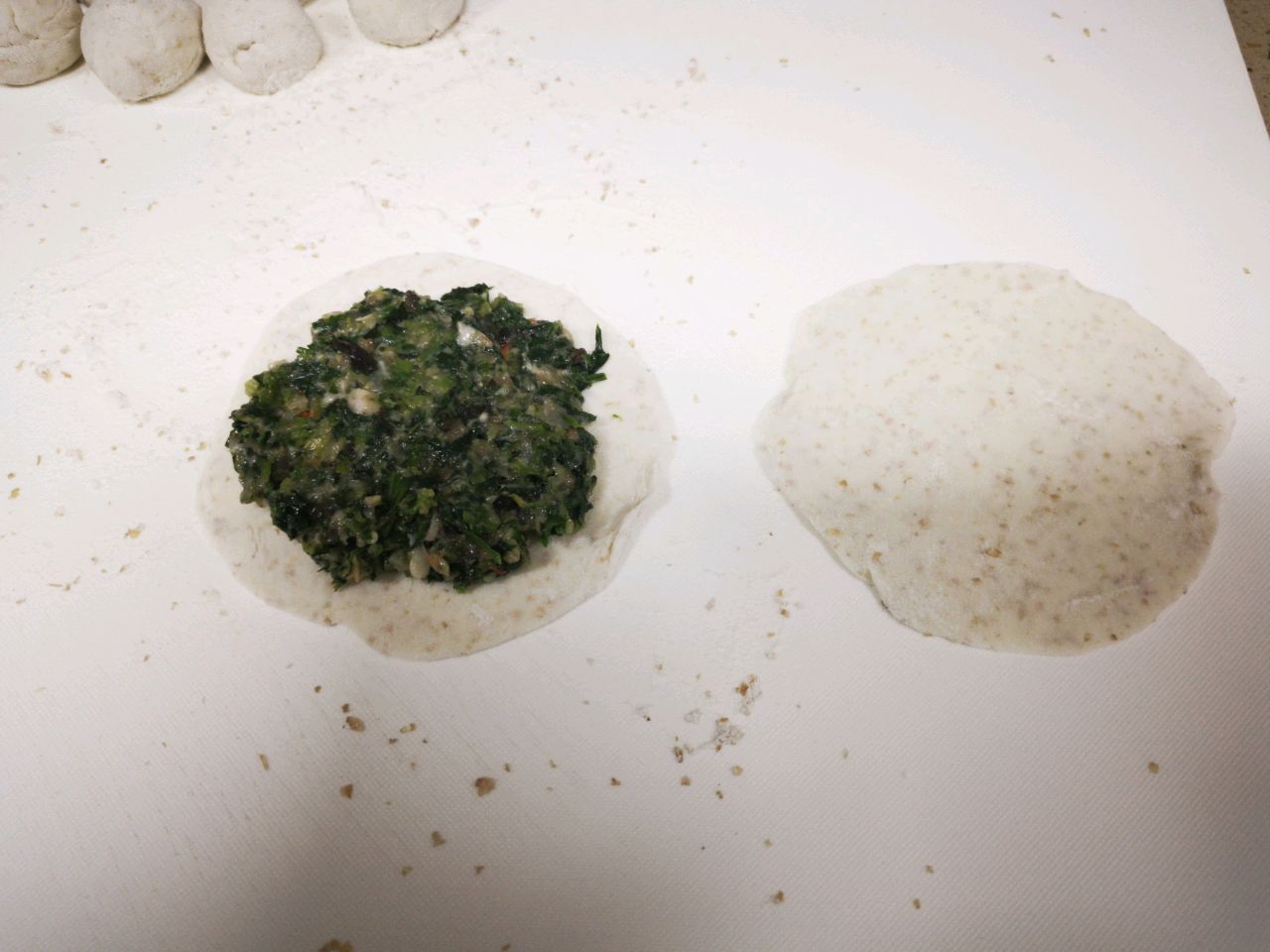 荠菜合子
