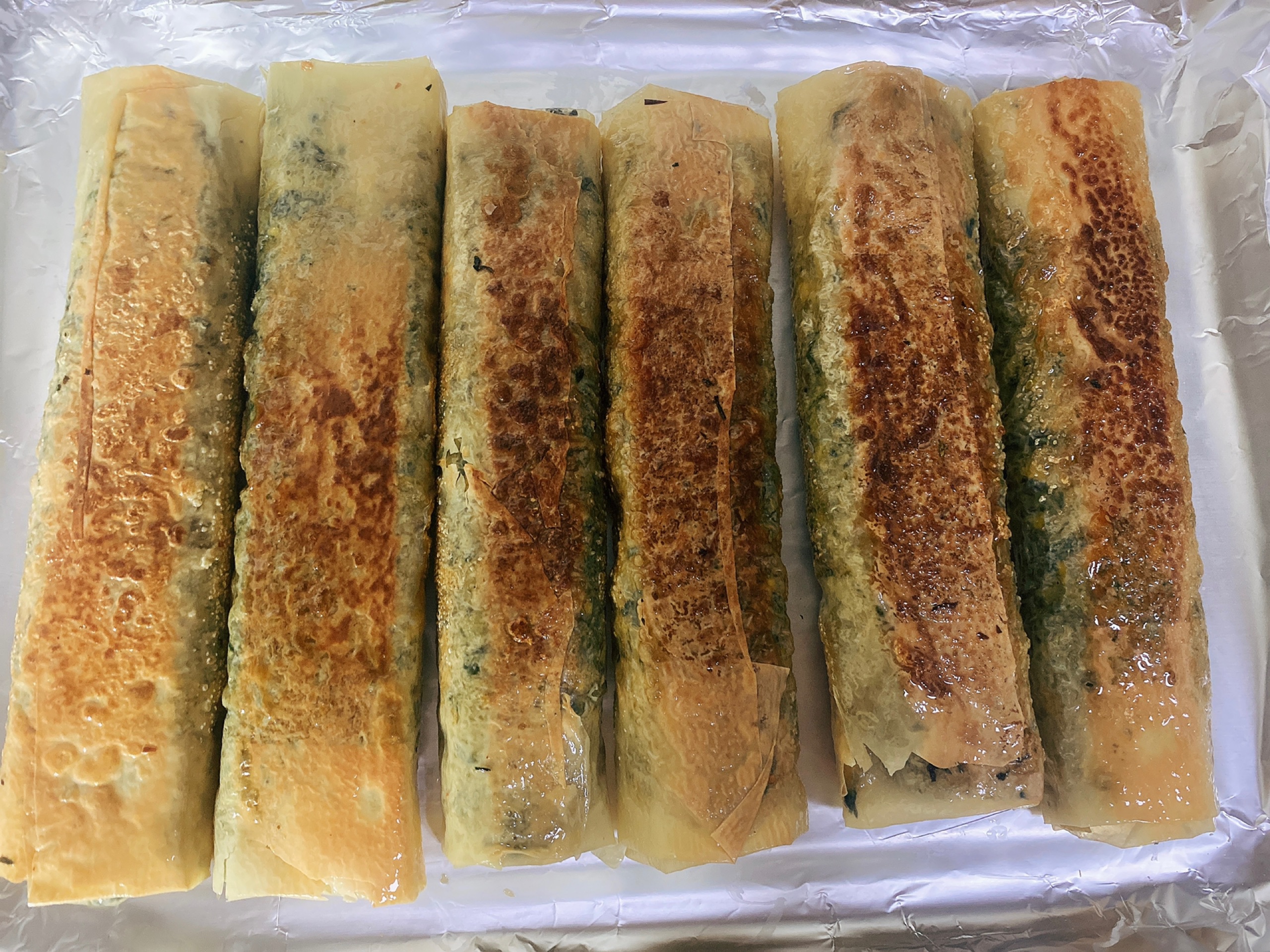 荠菜鸡蛋海米卷卷