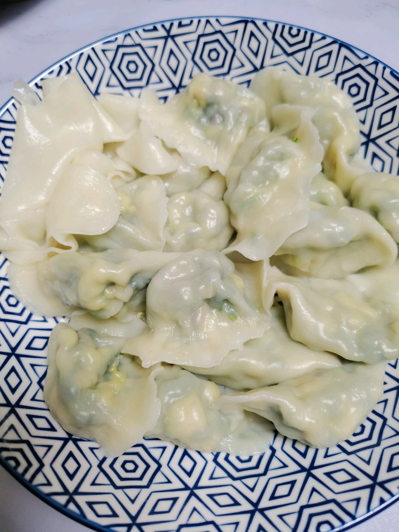 荠菜鸡蛋饺子