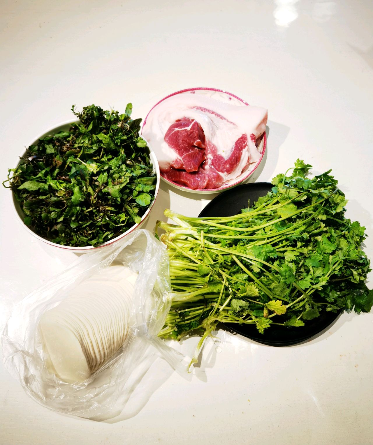 荠菜饺子