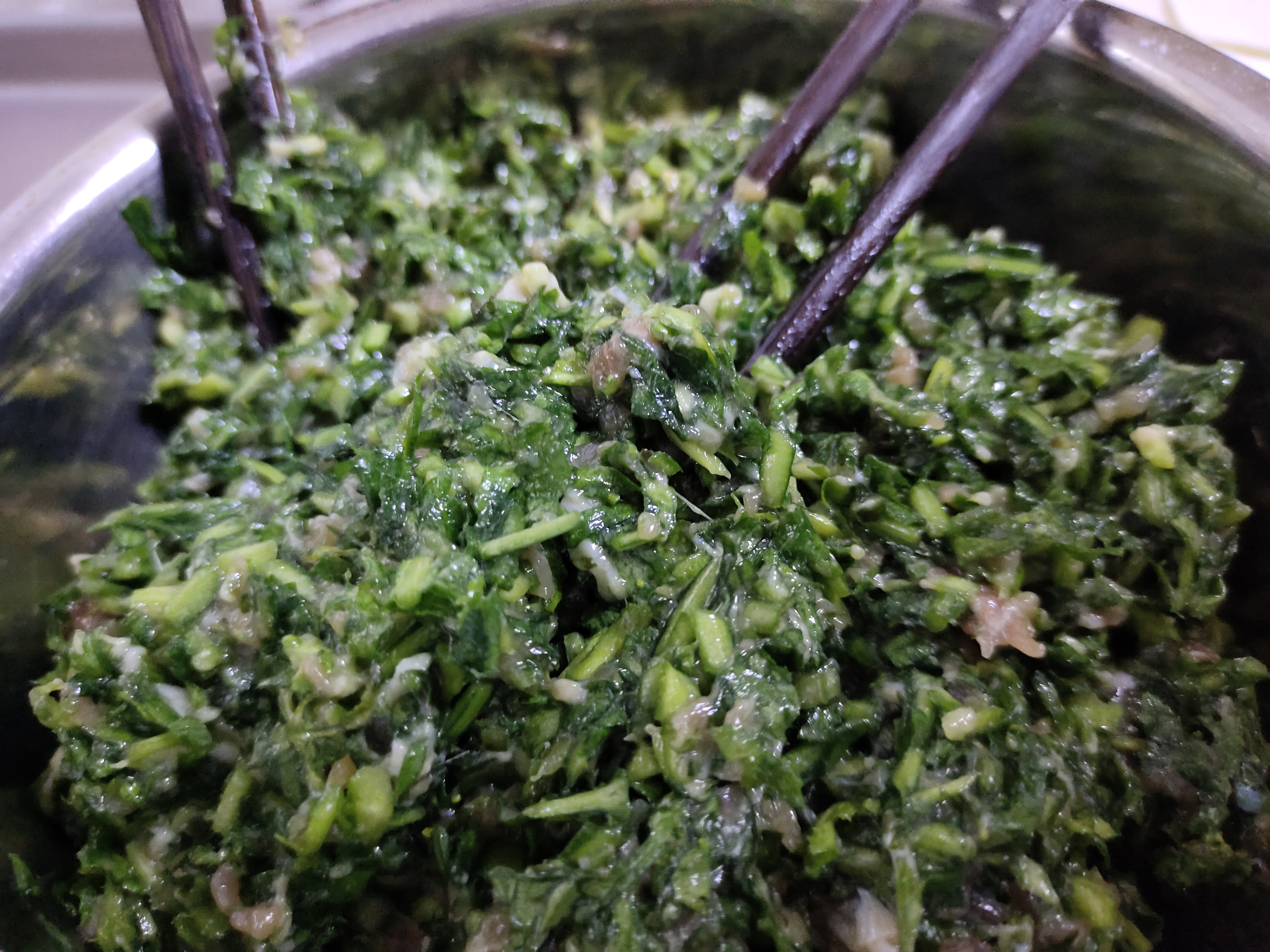 荠菜水饺