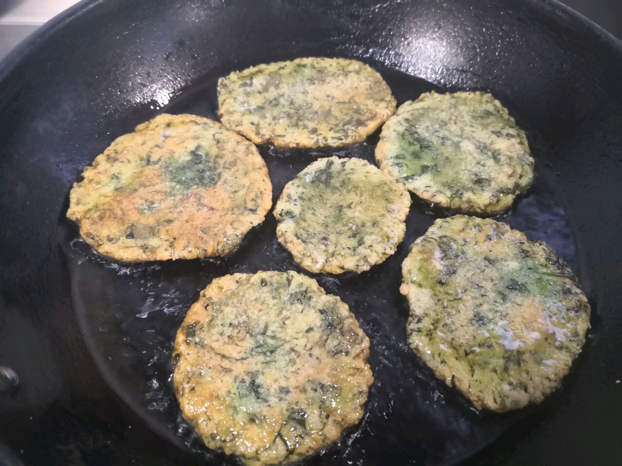 荠菜塌饼