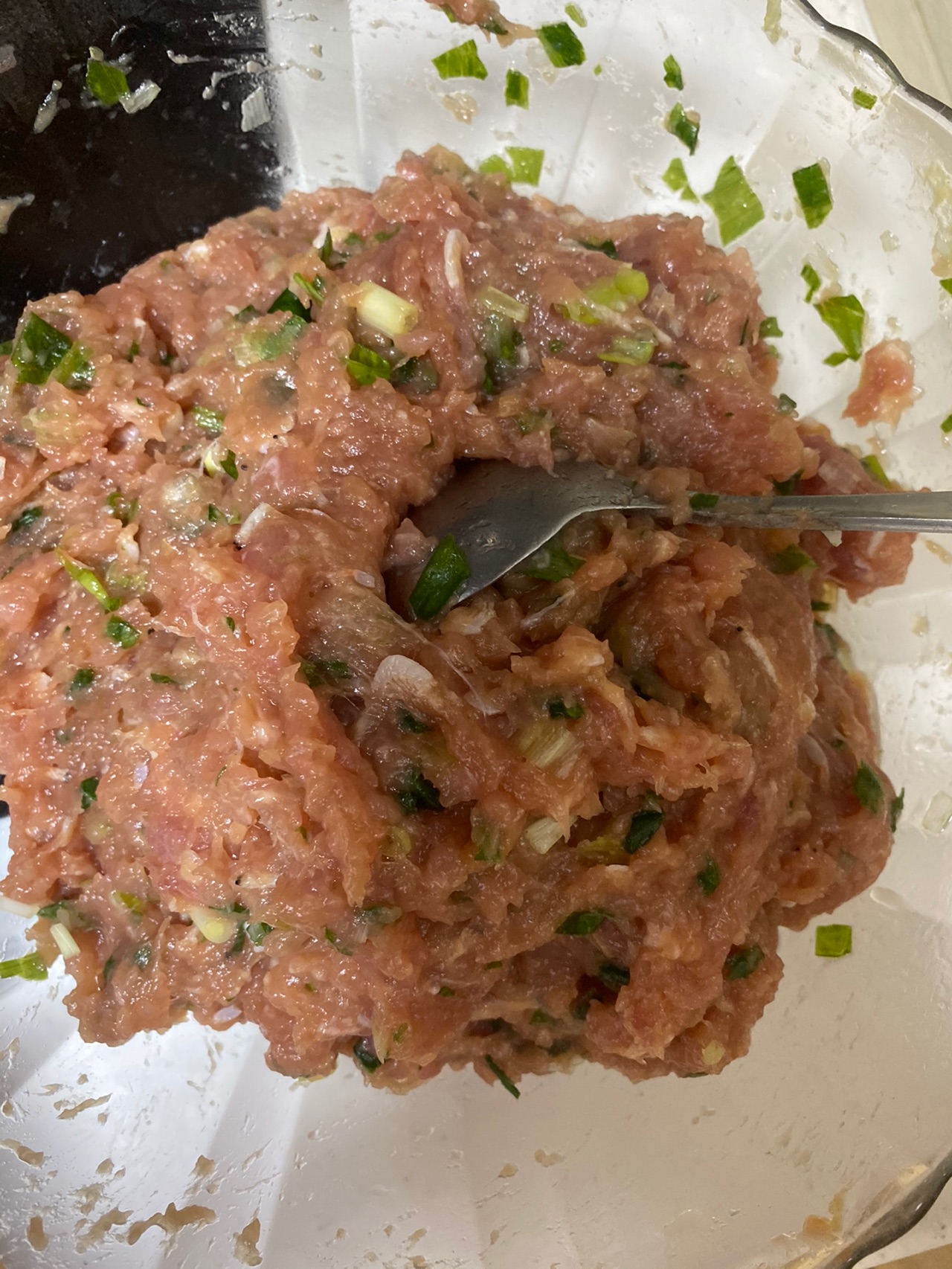 荠菜鲜肉虾皮水饺