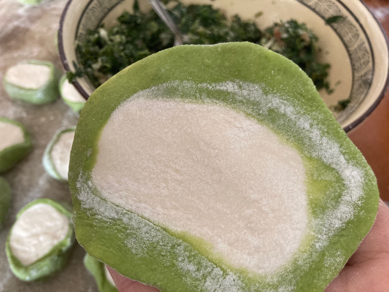 荠荠菜饺子
