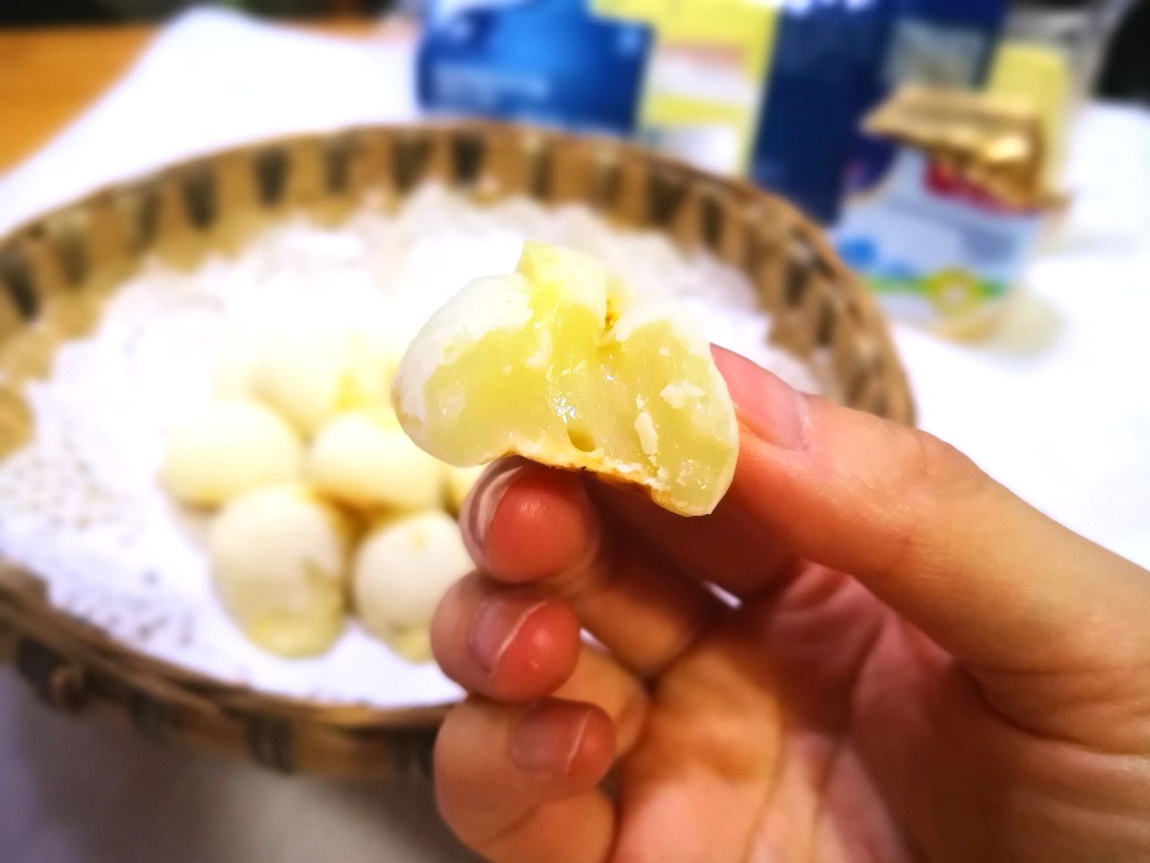 起司烤汤圆