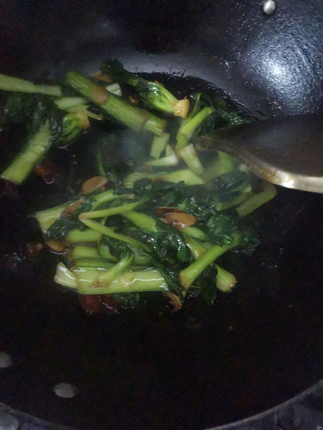 炝炒耗油塔塔菜