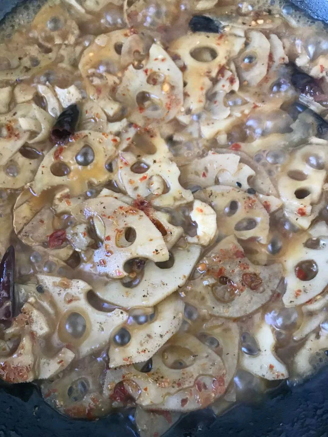 炝炒藕片