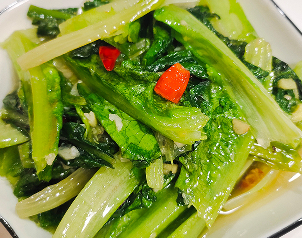 炝炒油麦菜