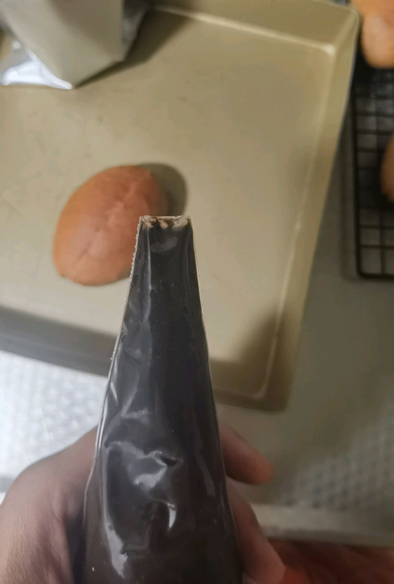 巧克力脆脆面包