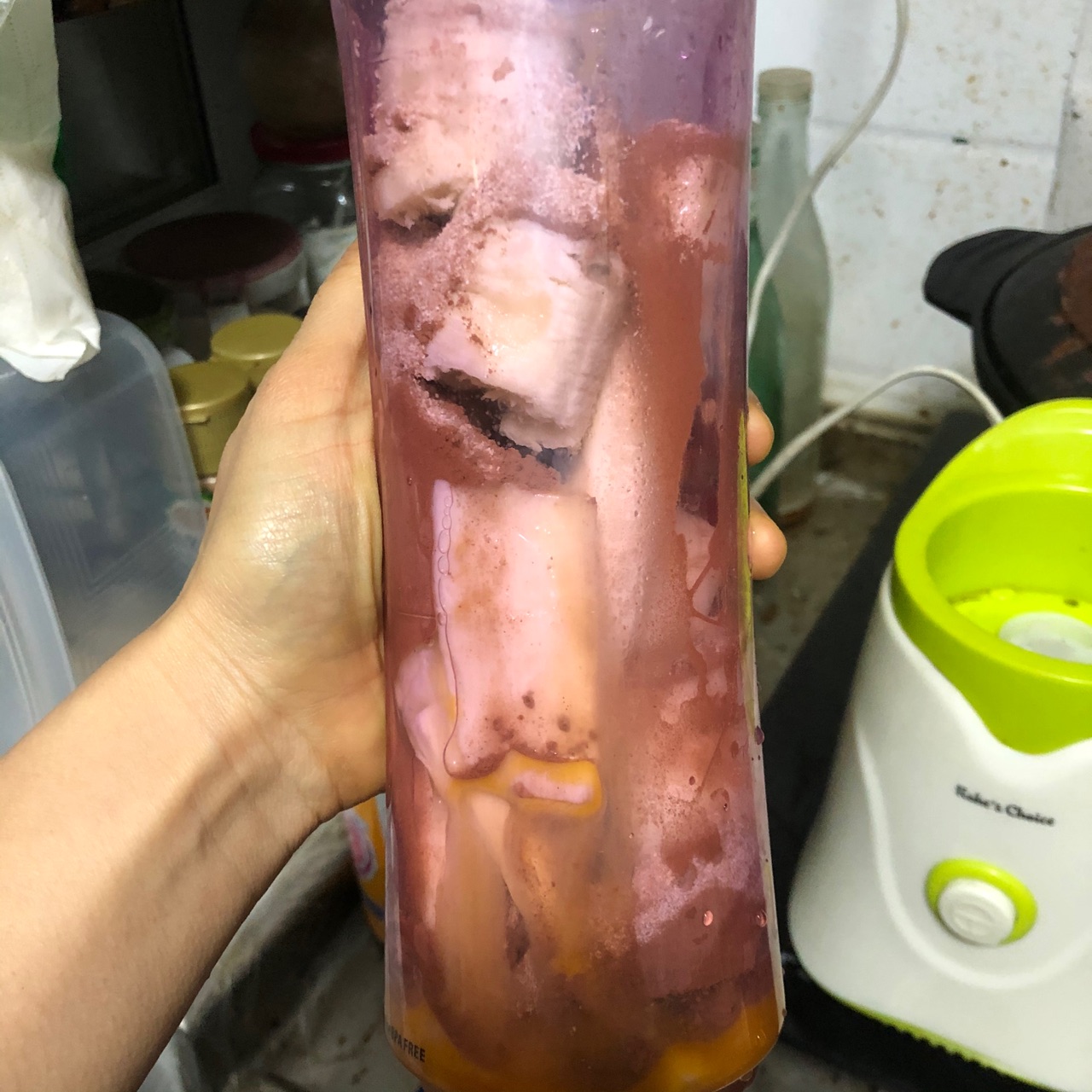 巧克力脆皮山药蛋糕｜微波炉版）