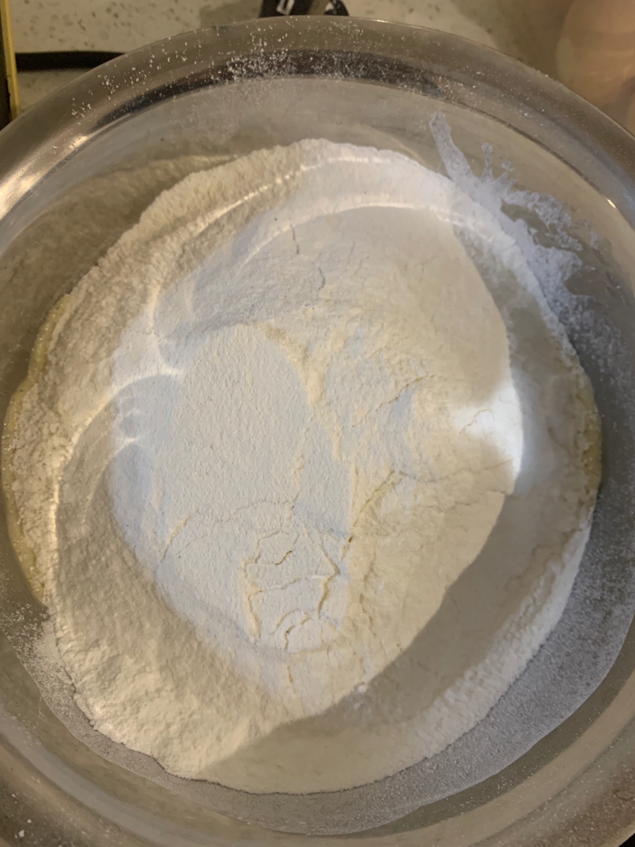 巧克力酱华夫饼