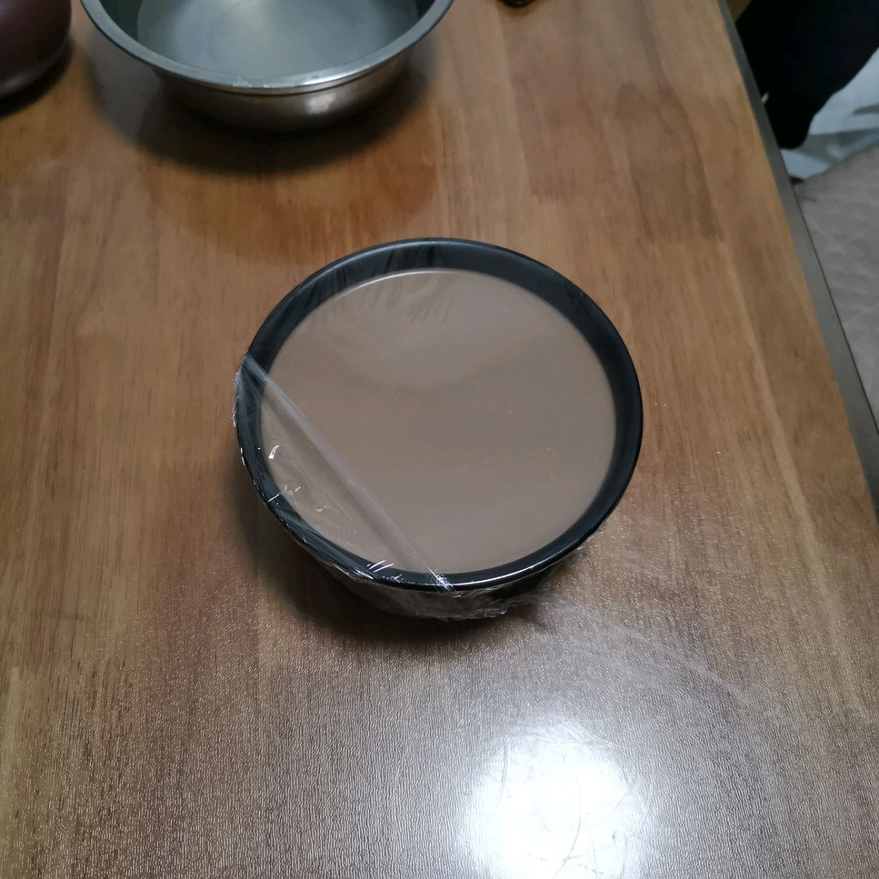 巧克力咖啡味冻芝士蛋糕，条件有限也能做