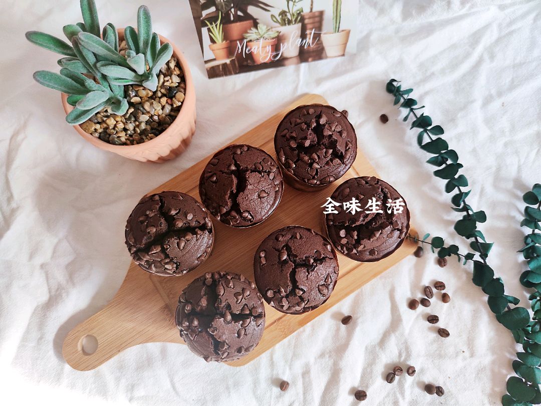 巧克力玛芬蛋糕