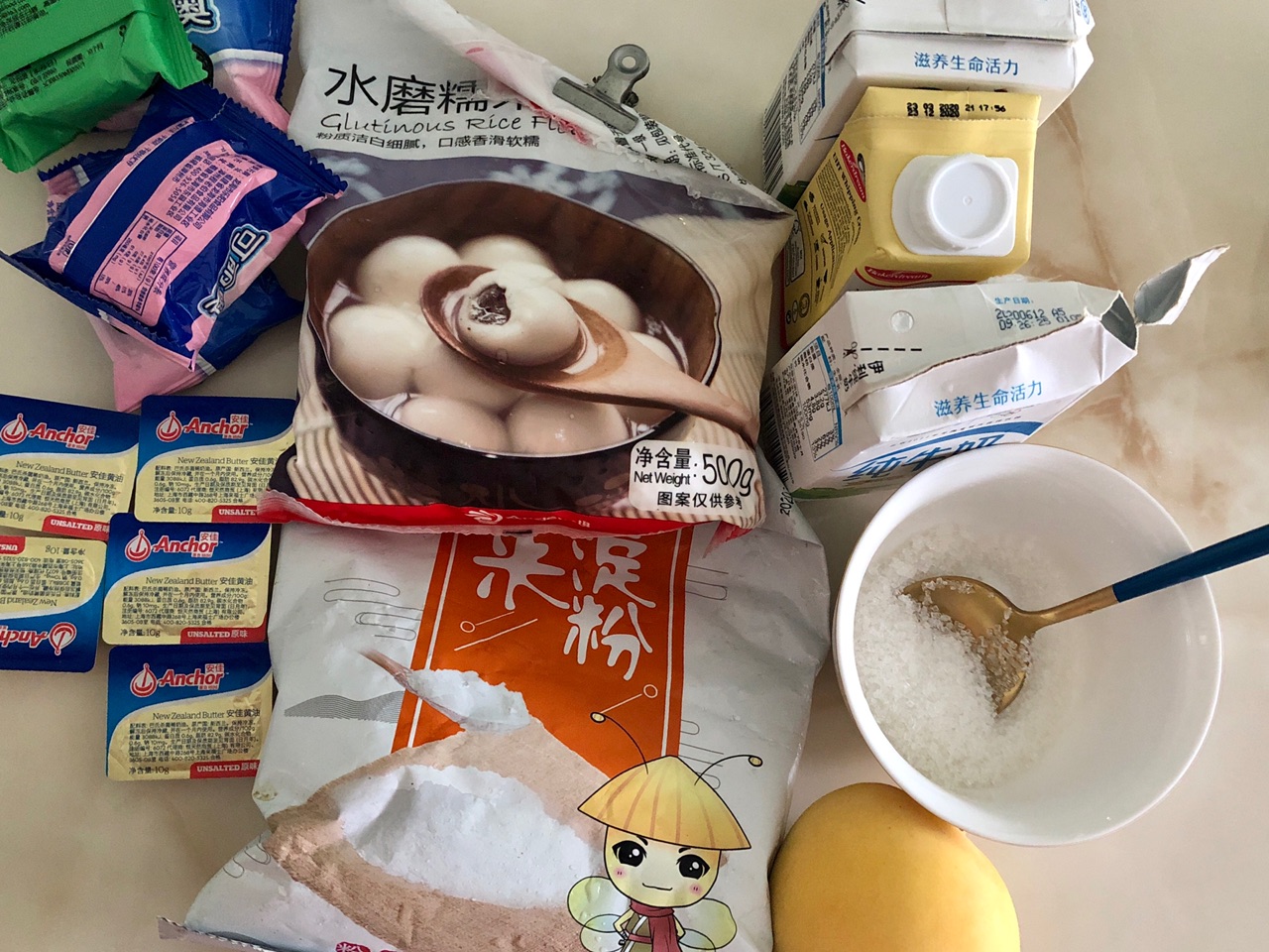 巧克力｜水果雪媚娘