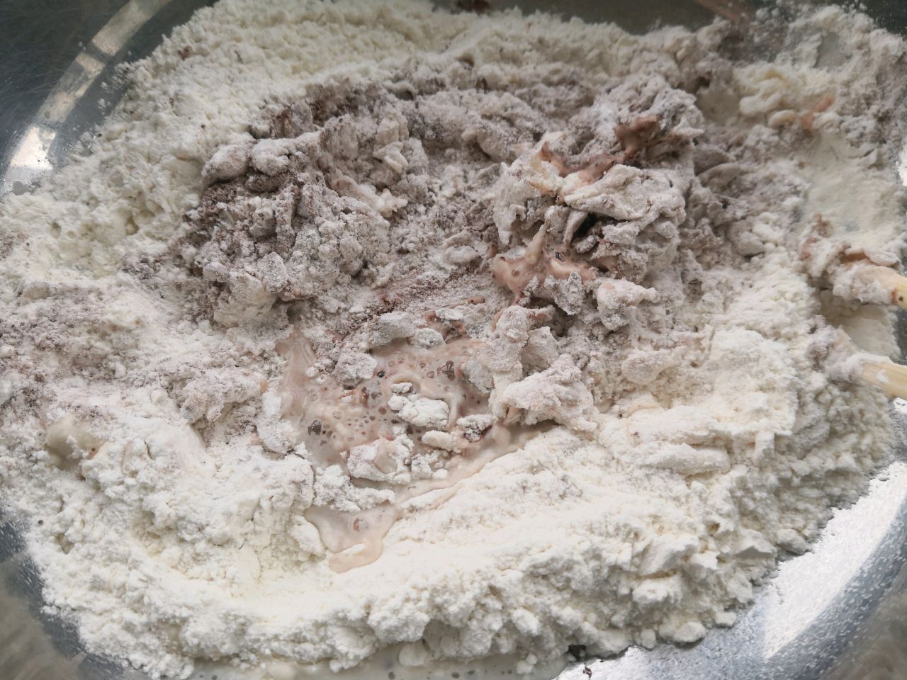 巧克力味芋泥红薯饼