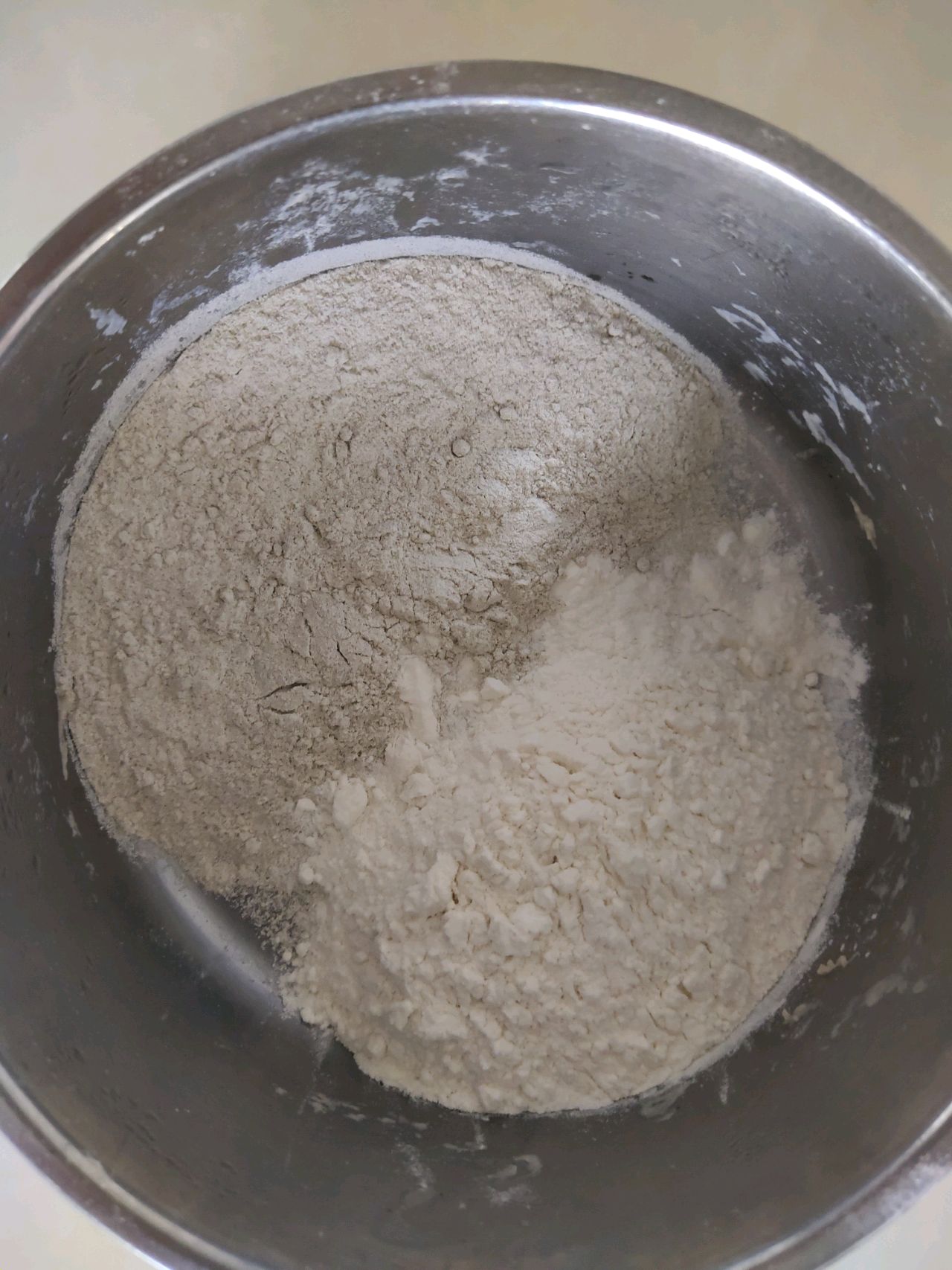 荞麦面白面包子