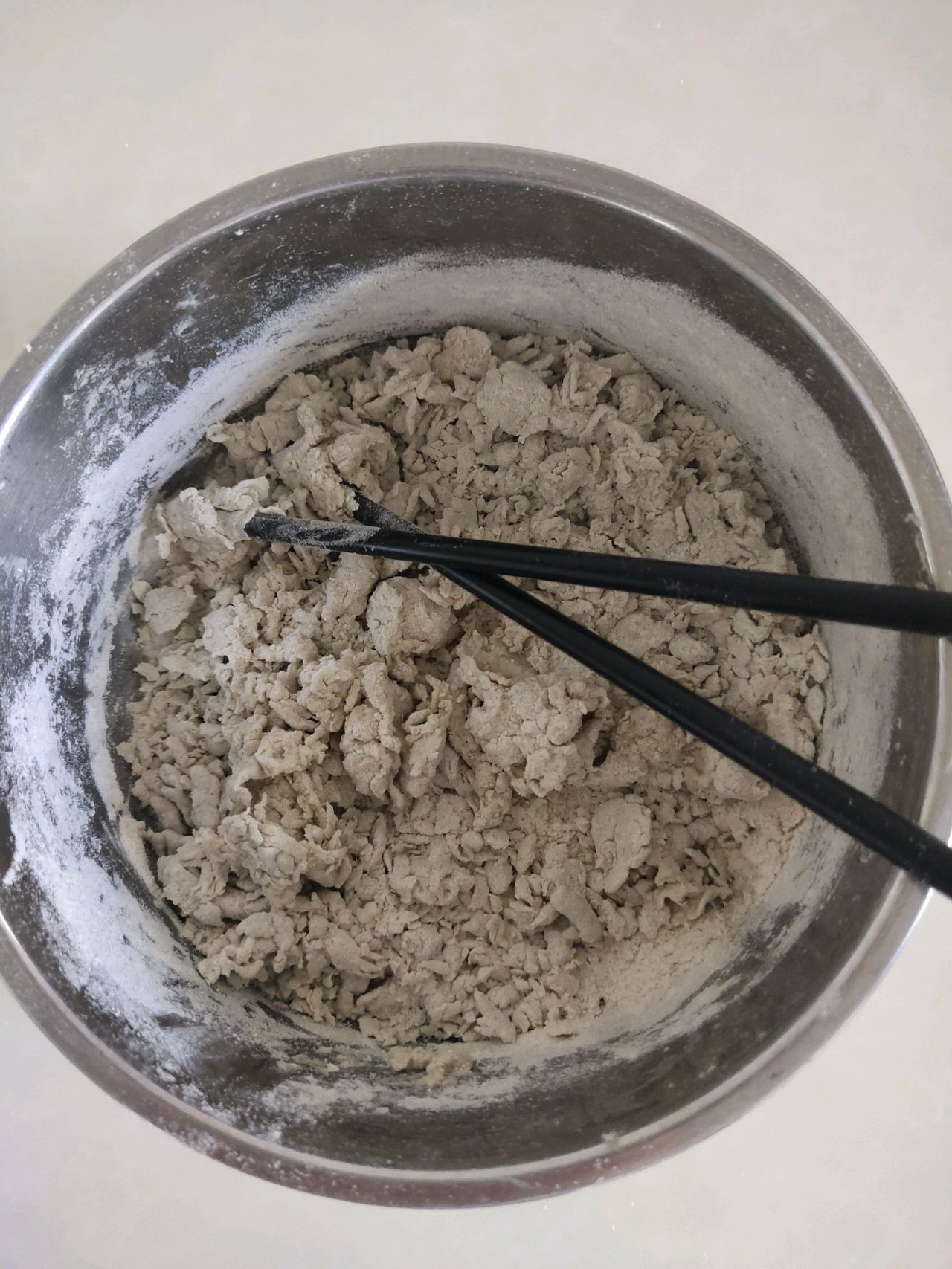 荞麦面白面包子