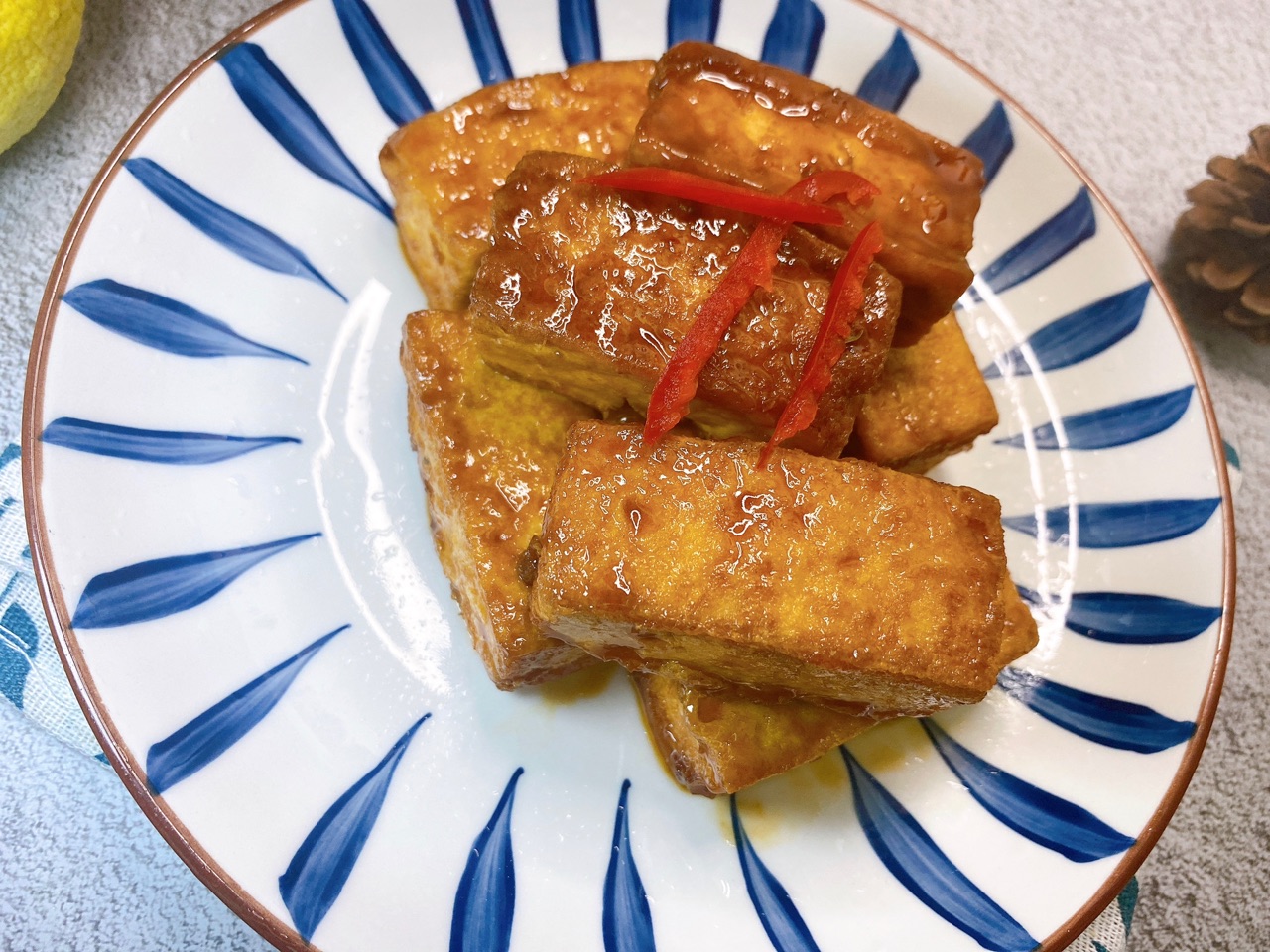 茄汁豆干