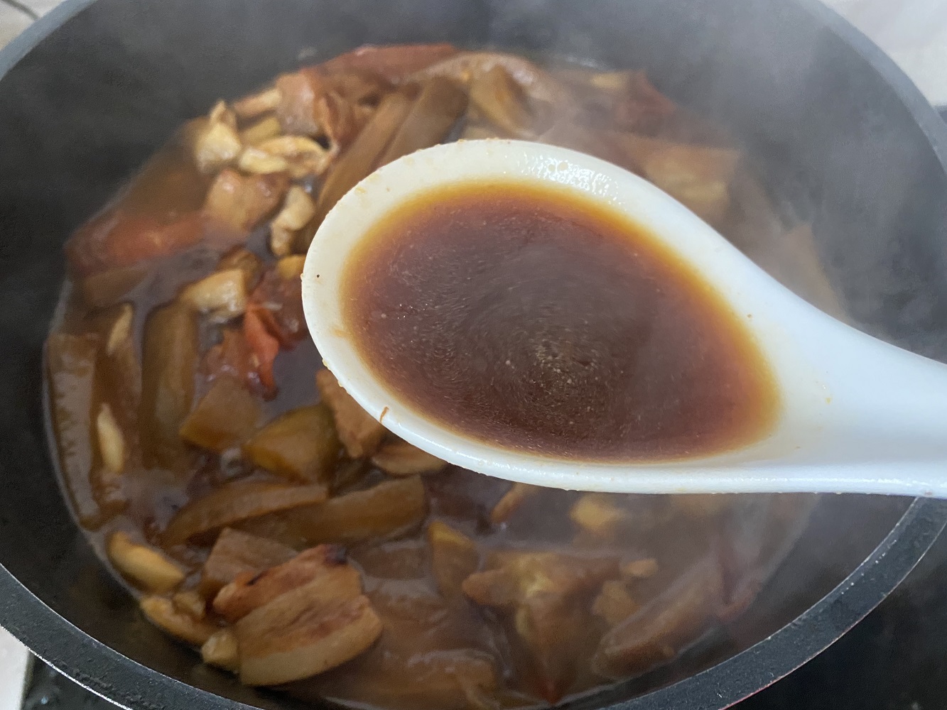 茄汁焖面