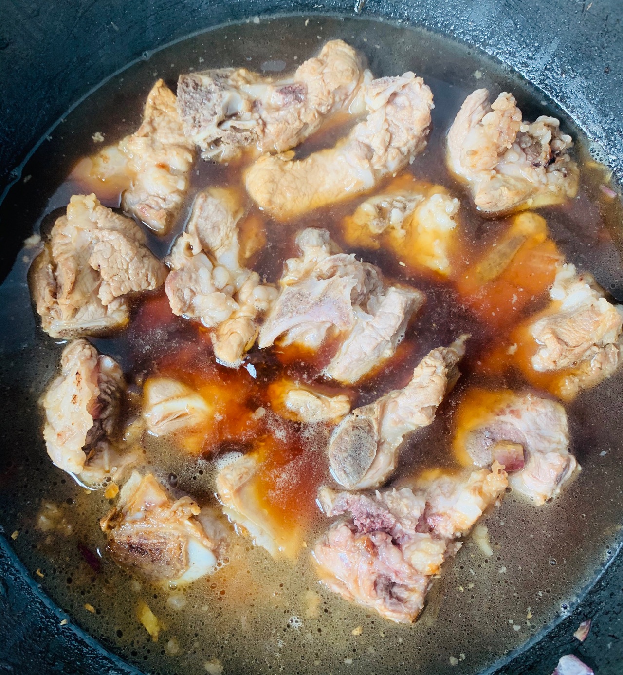 茄汁排骨炖土豆