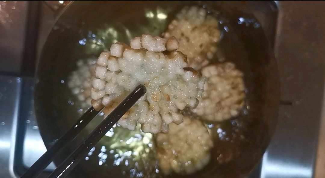 茄汁杏鲍菇菊花鱼