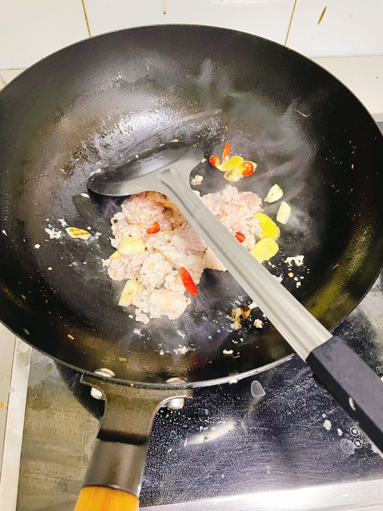 茄子炒肉