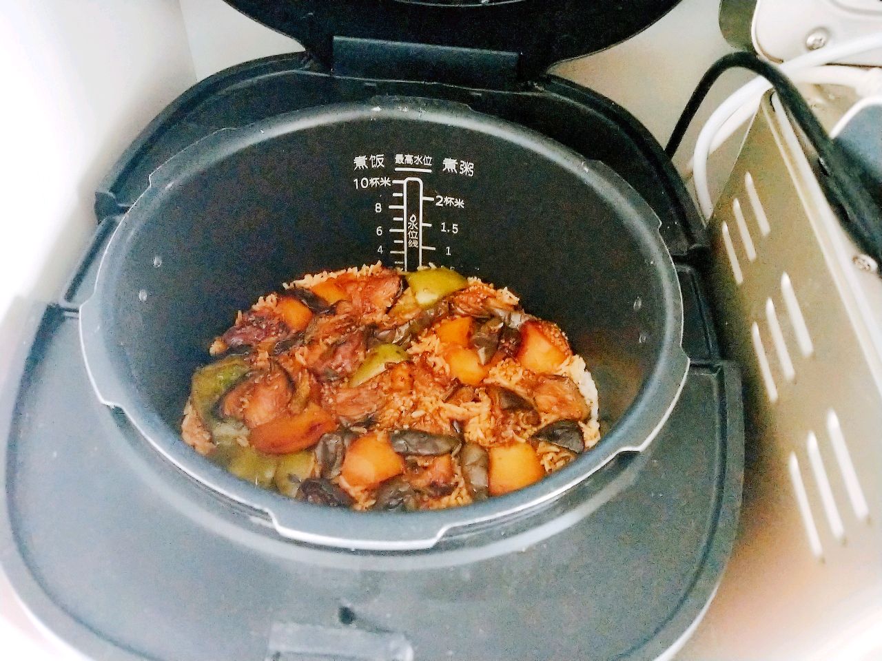 茄子焖饭