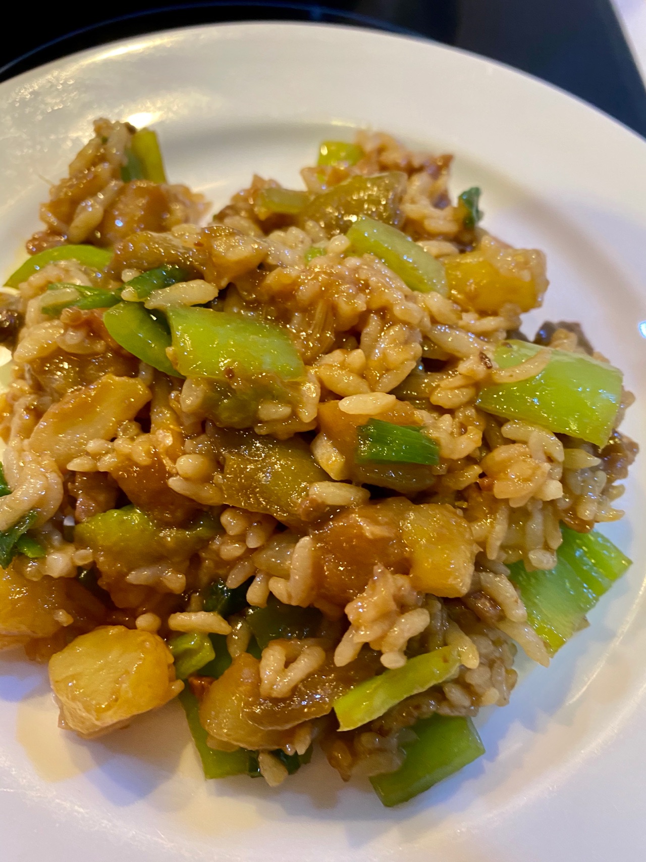 茄子土豆烧饭