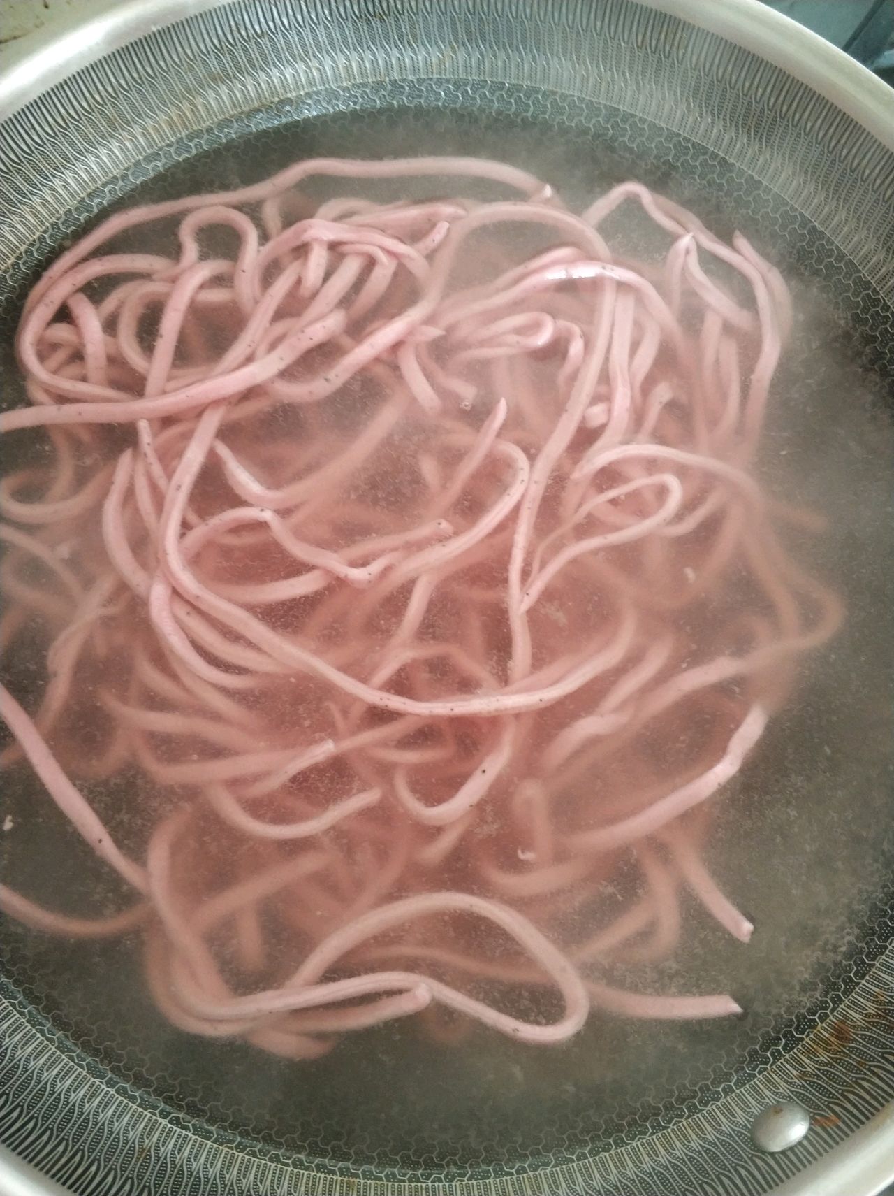 茄子羊肉梨子盖浇面