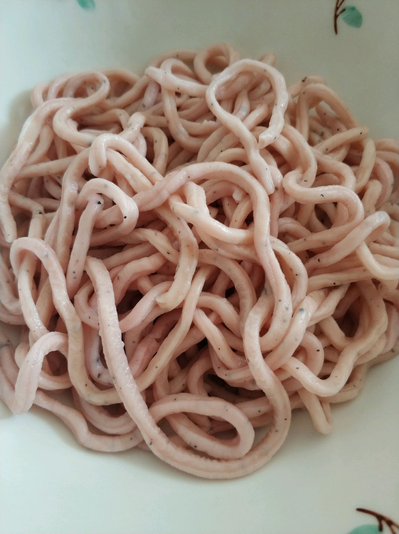 茄子羊肉梨子盖浇面