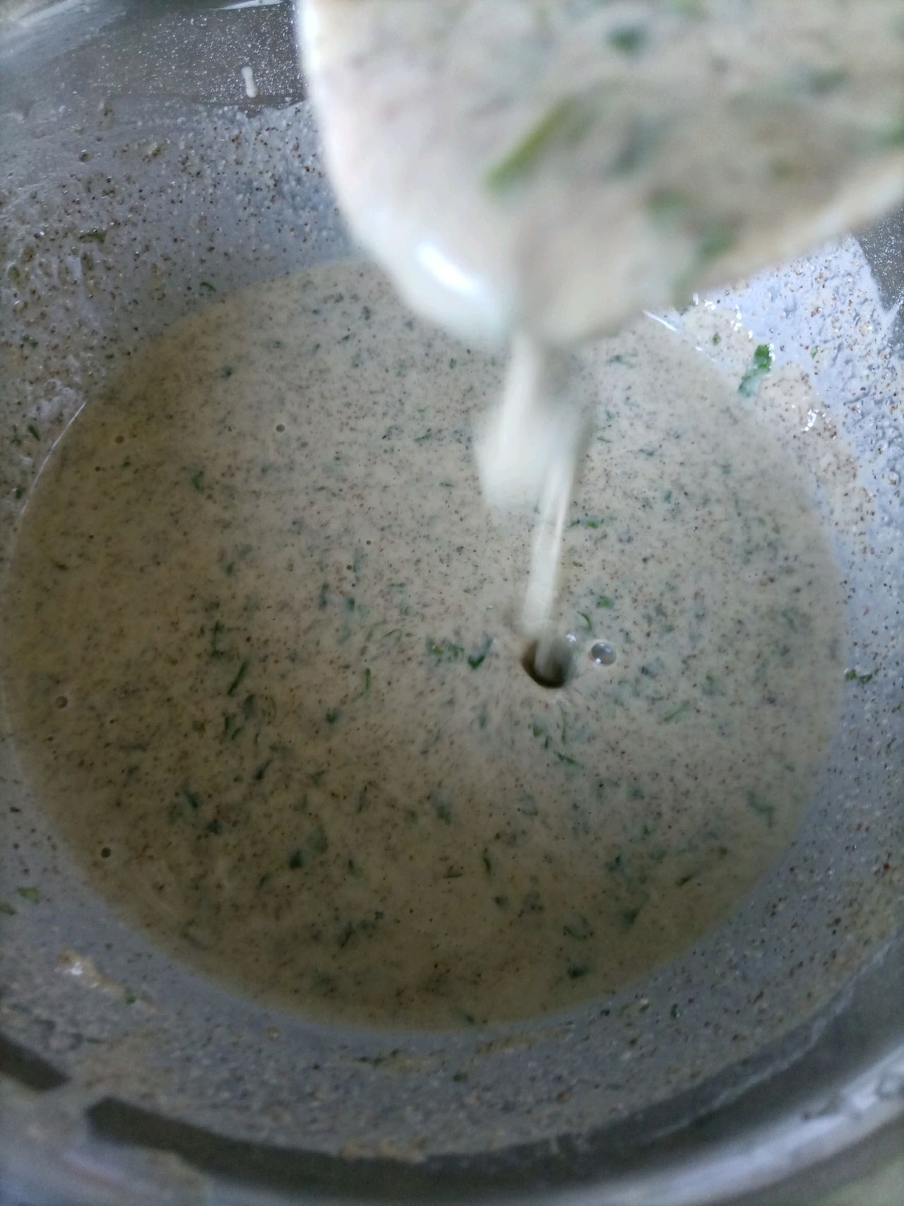 芹菜味的杂粮煎饼