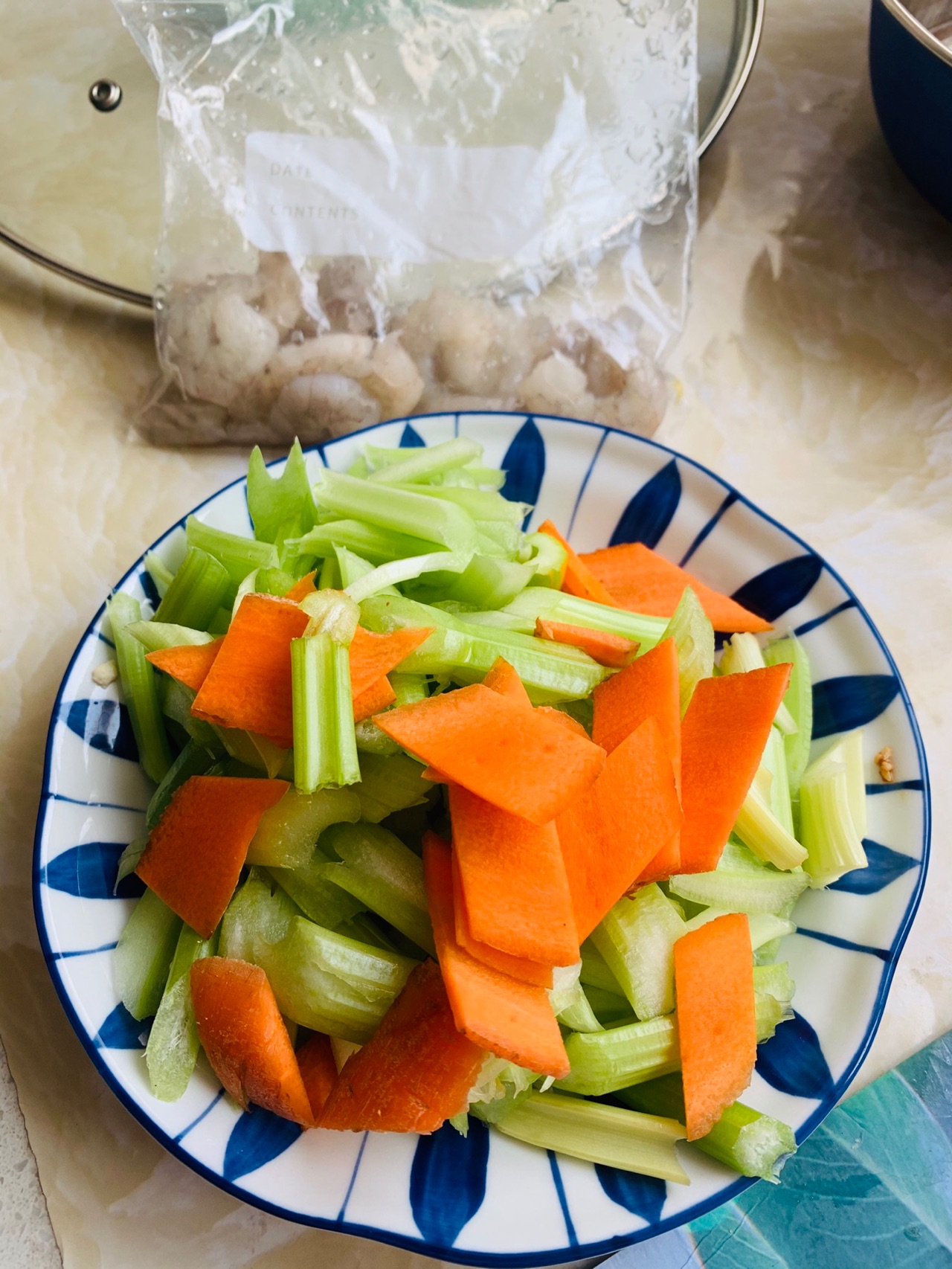 芹菜虾仁