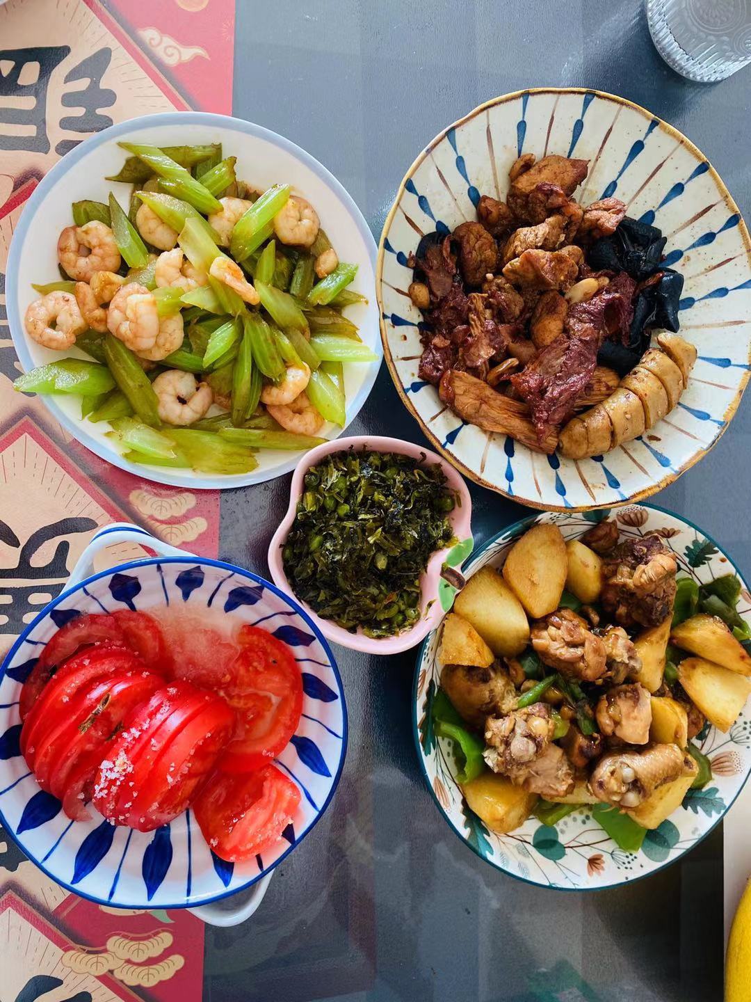 芹菜虾仁