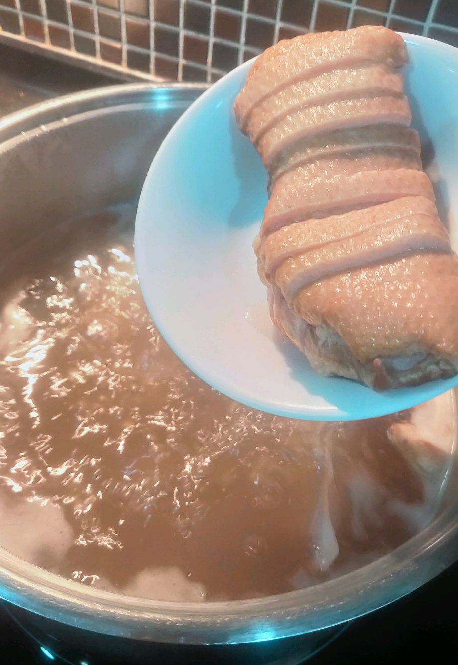 清補波菜拉面汤
