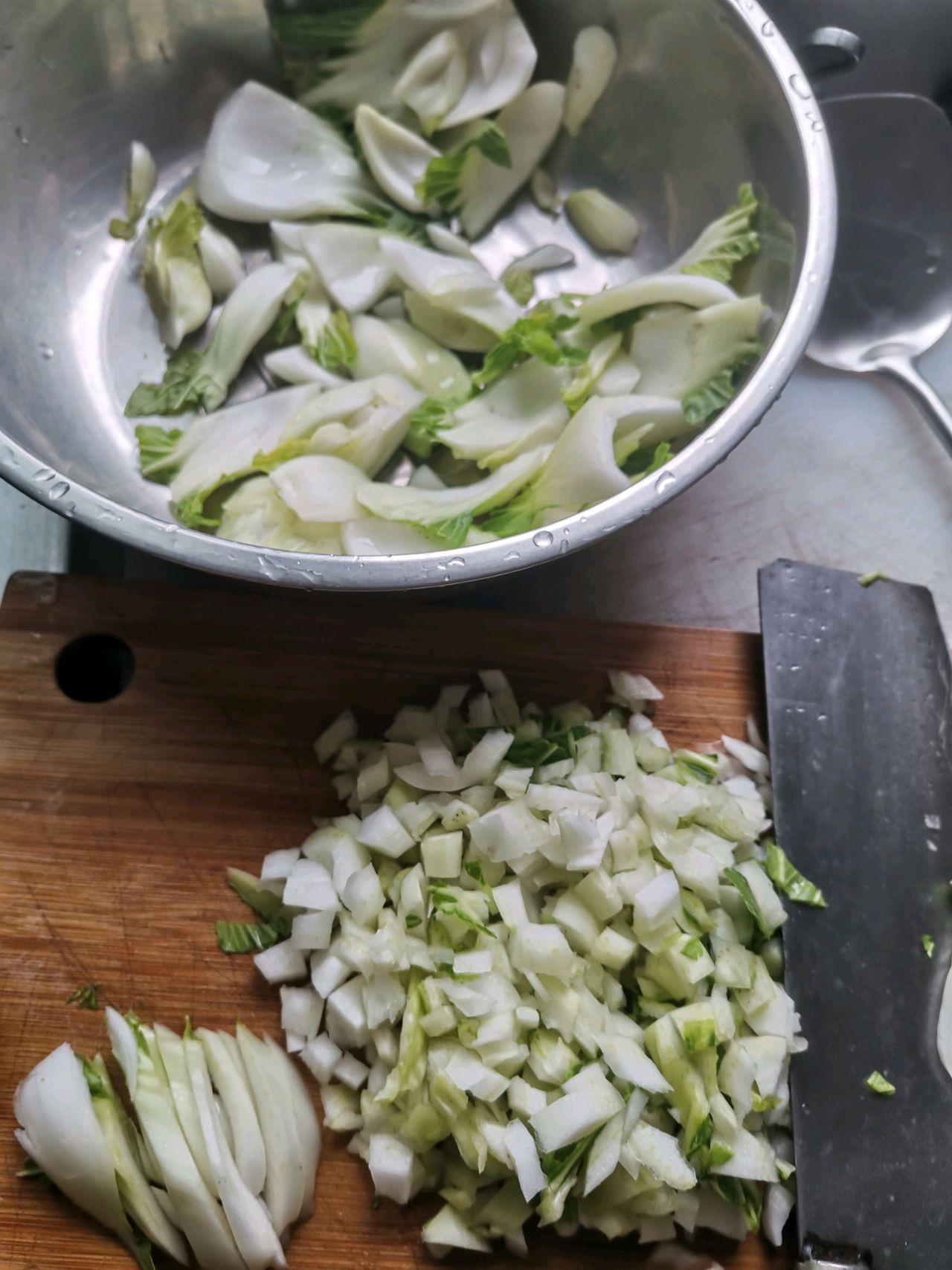 青菜饺子馅