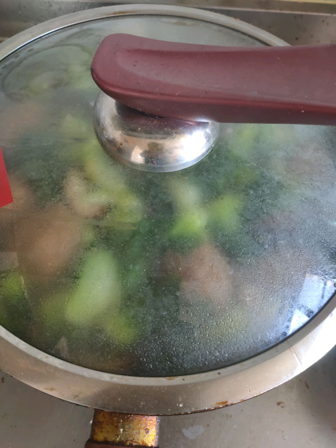 青菜肉圆子