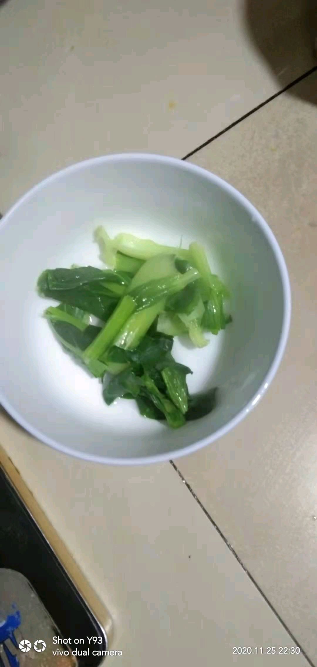 青菜酸辣面